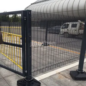 Easy-to-assemble Heavy-duty 3D Curved Barrier Fence, Providing High Security Protection, Suitable for Outdoor Garden and Farm Fencing. thumbnail-3