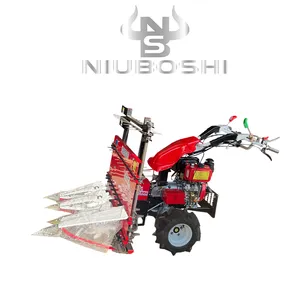 Walk-behind Self-propelled Agricultural Harvester, Household Small Grain Harvester, Harvesting Equipment Special for Small Plots thumbnail-2