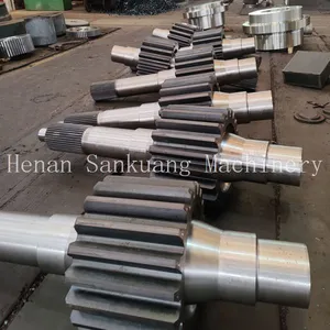 Custom Gear Shafts With Dimensional Inspection Report and On-Time Delivery Guarantee thumbnail-2