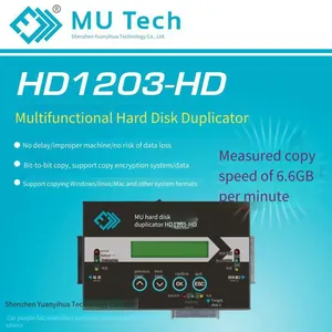 mu Original Professional Hd1203 Hard Drive Copier From Taiwan, One-to-two Offline Copying, Supports Ide/sata Copying, in Stock, Free Shipping via sf Express thumbnail-1