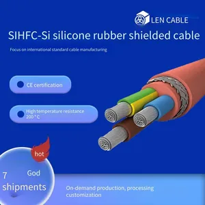Sihfc-si Silicone Rubber Shielded Cable With ce Certification thumbnail-1