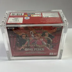 Clear Acrylic Box for Pokemon Booster With Strong Magnetic Closure UV Protected ETB Display Case for Retail for Showcase Use thumbnail-2
