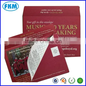C6 Printed Donation Envelope With Perforated Reply Coupon thumbnail-1