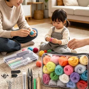 Factory Wholesale 200g Roll Knitting Hand Crochet Acrylic Yarn 5mm Round Strand Baby Milk Cotton Ring Soft Fancy Tufting Yarn thumbnail-3