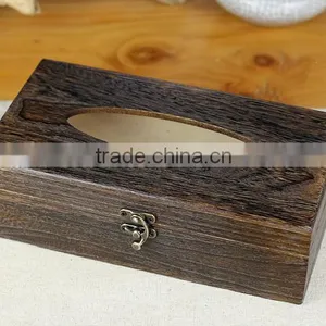 Searun Facial Tissue Box,wooden Tissue Box,wood Holder for Tissue thumbnail-4