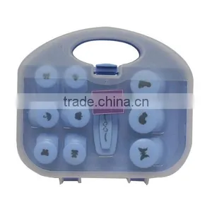 Craft Paper Punch Set, Novelty Different Pattern Plastic Craft Punch Set thumbnail-2