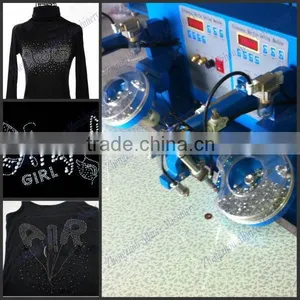 Semi Automatic High Reputation T-shirt Rhinestone Machine(1head 2colors) thumbnail-3