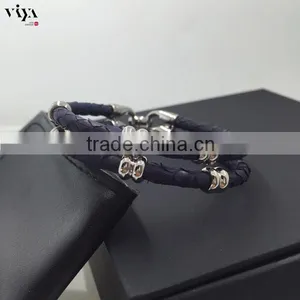 2016 New Trendy Most Popular Wholesale New Year's Gift Item Luxury Stingray Leather Bracelet For Men thumbnail-1