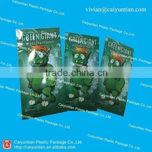 Green Giant Herbal Incense/paper Spice Bag/smoke Spice Packaging Bag thumbnail-1