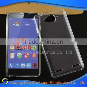 Wholesale Smooth Clear Soft Tpu Mobile Phone Case for ZTE Blade L3 PLUS Skin thumbnail-3