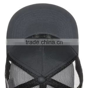 Wholesale Guangjia Short Brim Mesh Cap Sublimation Trucker Cap thumbnail-4