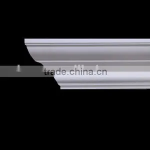 2015 High Quality Good Price Beautiful New Modern Luxury PU Plain Cornice Mouldings thumbnail-1