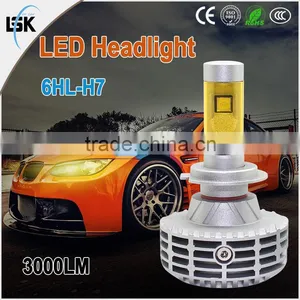 All in One Kit Design 3000LM 25W Single Beam H7, H8, H9, H10, H11, H16, 9005, 9006 Led Headlight Ballasts With Waterproof IP65 thumbnail-1
