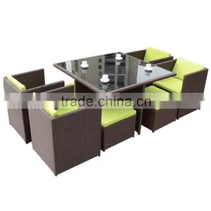 Wicker Cafe Set Cheap Wholesale Rattan Wicker Resin Modern Outdoor Furniture thumbnail-2