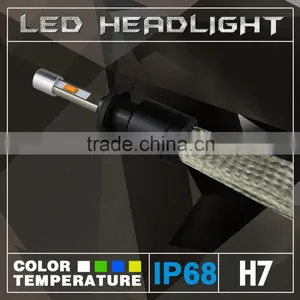 White LED Headlights 9005 H7/H8/H9/H11 Bulbs thumbnail-5