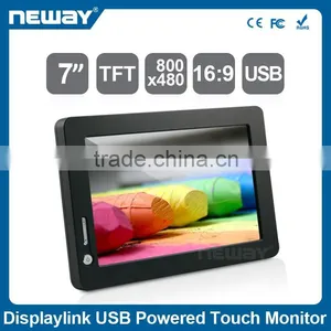 7 Inch Capacitive Touch Screen Monitor Support Windows7 thumbnail-1