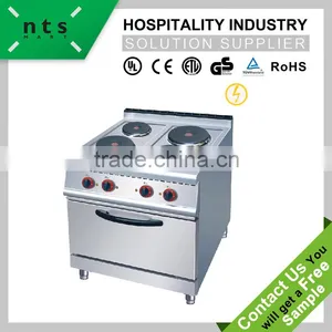 4 Electric Plate Cooker With Electric Oven thumbnail-1