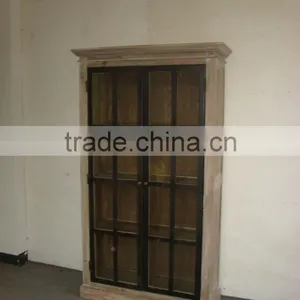 Antique Display Wooden Cabinet/industrial Furniture Cabinet thumbnail-1
