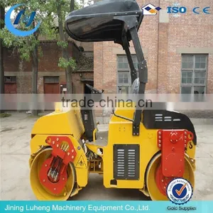 2014 Best Price 3 Ton Double Drum Hydraulic Vibratory Road Roller for Sale thumbnail-1