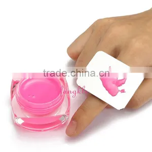 New Portable Ring Stainless Steel Nail Polish Beauty Draw Palette thumbnail-1
