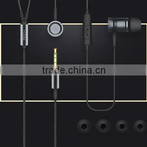 Original ROCK Mula Stereo Earphone In-ear Headphone Handsfree With Mic For SAMSUNG For IPhone Universal Earbud MT-4381 thumbnail-4