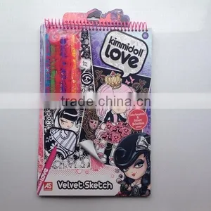 Fashionable Kids Kimmidoll Velvet Sketch thumbnail-1