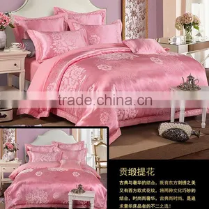Wedding Suite Optimal Silk Satin Jacquard Bedding Set thumbnail-5
