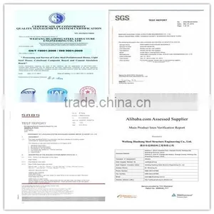 Thermal Insulation Lightweight Fireproof Sandwich Panel / Composite Board for Prefabricated Houses and Cold thumbnail-5