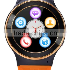 2016 3G WCDMA/2G GSM Android 5.1 Smart Watch Phone 5.0M Camera Battery 400mAh Wifi Bluetooth 4.0 GPS Google Map SIM Smartwatch thumbnail-1