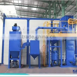 Spray Booth for Sand Blasting on Surface of Steel Structure thumbnail-3