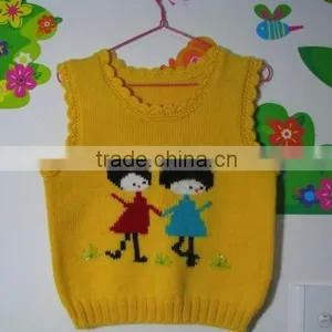 Handmade Knitting Infant Wrestling Singlet Baby Singlet thumbnail-1