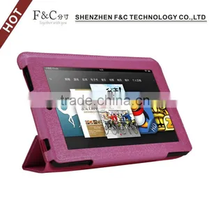 Ultra-thin pu Standing Case for Amazon Kindle Fire HD 7 2014 Version thumbnail-4