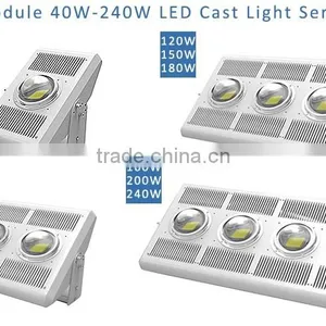 China Suppliers Manufacturers Aluminum Alloy Lamp Body Modular Design Led Floodlight 150W thumbnail-5