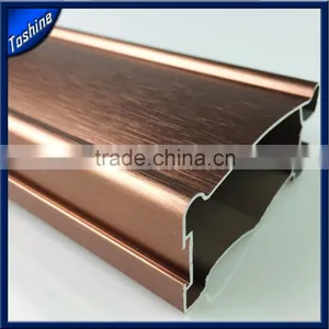 6061 T6 Brushed Anodized Silver Aluminum Profiles thumbnail-4
