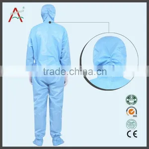 Blue Anti-static Clean Room Cleanroom Bunny Suit thumbnail-3