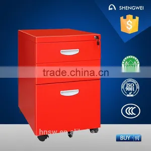New Design 3 Drawer File Cabinet Movable Steel Cabinet Steel Cupboard thumbnail-1