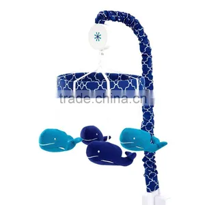 Baby Bed Mobile Musical Hanging Toys Plush Animal Toy Baby Bed Bell thumbnail-2