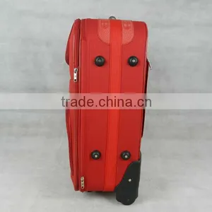 1pc 21'' Nylon Cabin Luggage Spinner Wheeled Trolley Luggage With TSA Lock thumbnail-3
