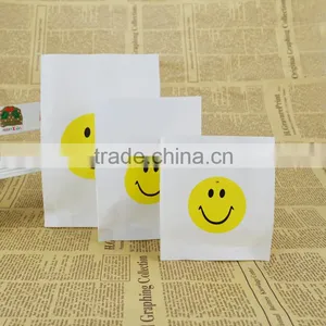 Promotional White Paper Bags for Food thumbnail-1