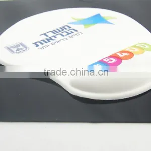 Mouse Pad With Wrist Rest Silicone Silica Gel Round GEL thumbnail-4