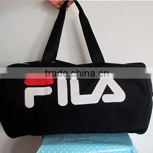 Manufacturer Black Knit Travel Sport Tote Bag With Customize Logo thumbnail-3