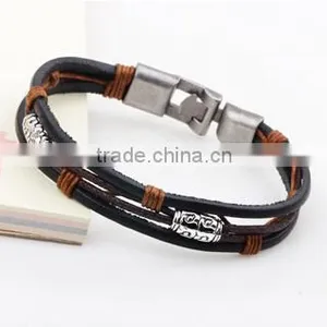 Top Selling Factory Wholesale Men's Braided Handmade Bracelet/ thumbnail-3