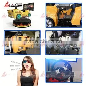 2015 New Electric Platform Fiberglass f1 Racing Car Race Simulator With 3 Screens thumbnail-3