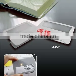 Flat Pvc Magnifying Glass , Flat Magnifier Fresnel thumbnail-1