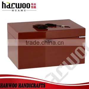 Wooden Gift Box, Gift Boxes With Magnetic Lid, Gift Boxes With Handles thumbnail-6