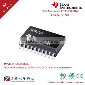 Genuine Original ADS8508IBDW SOP20 ADS8508 ADC thumbnail-1