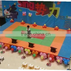 Environmental PP Plastic Dance Floor for Kindergarten thumbnail-5
