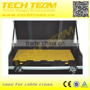 Durable Dual Spiral Cable Protector 2-Channel Cble Cross thumbnail-6