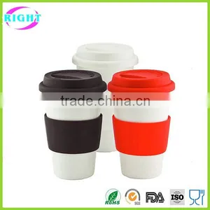 FDA/LFGB Food Grade Silicone Coffee Cup thumbnail-6
