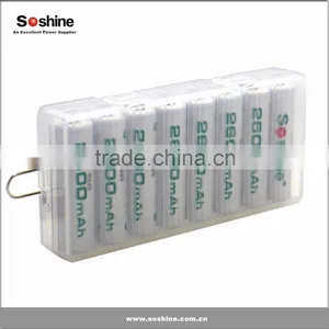Soshine New Coming Waterproof AA Battery Case For 1-8 Pcs AA Batteries thumbnail-3